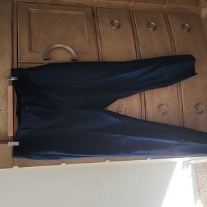 Loft size 16 navy blue skinny dress pants